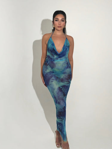 Ocean Mesh Dress